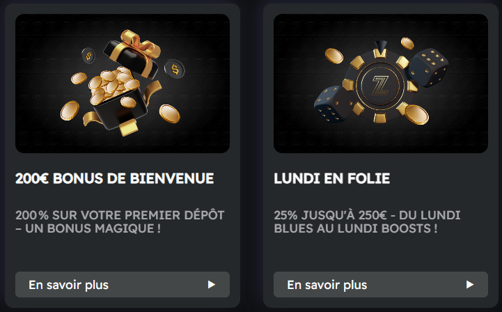 BetZino bonus et offres en Belgique